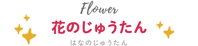 花のじゅうたん