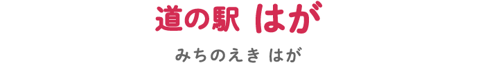 道の駅はが