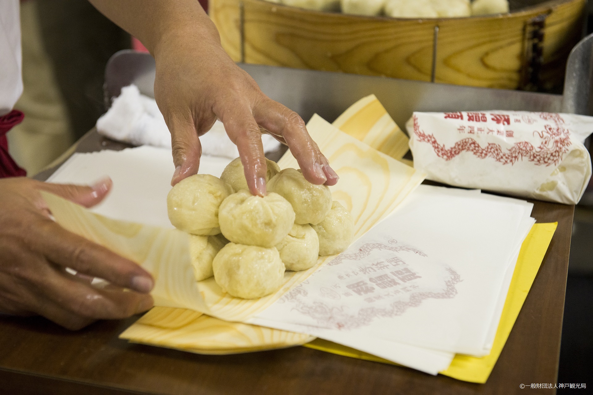 豚饅頭発祥の地「老祥記」での豚まんづくり体験 おすすめ体験 兵庫テロワール旅