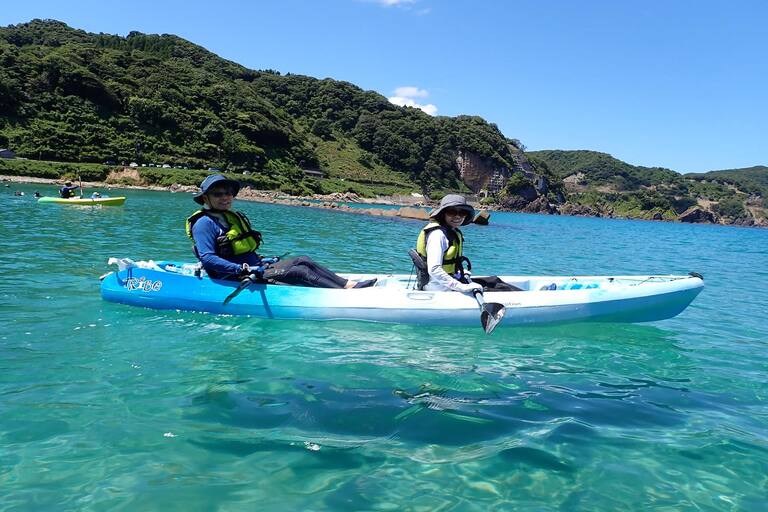 自然が生み出す秘境「竹野海岸」をジオカヌーツアーで冒険！