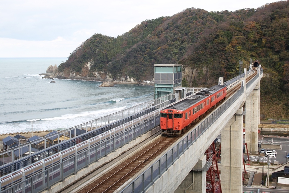 余部鉄橋 空の駅 観光スポット 兵庫県公式観光サイト Hyogo ナビ ひょうごツーリズムガイド