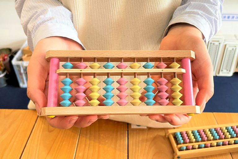 伝統工芸士の骨玉そろばん （経済産業大臣指定 伝統的工芸品