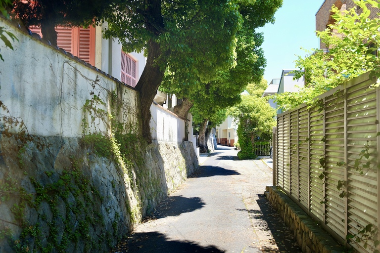The picturesque streets of Kitano Foreigners' Residential Area 