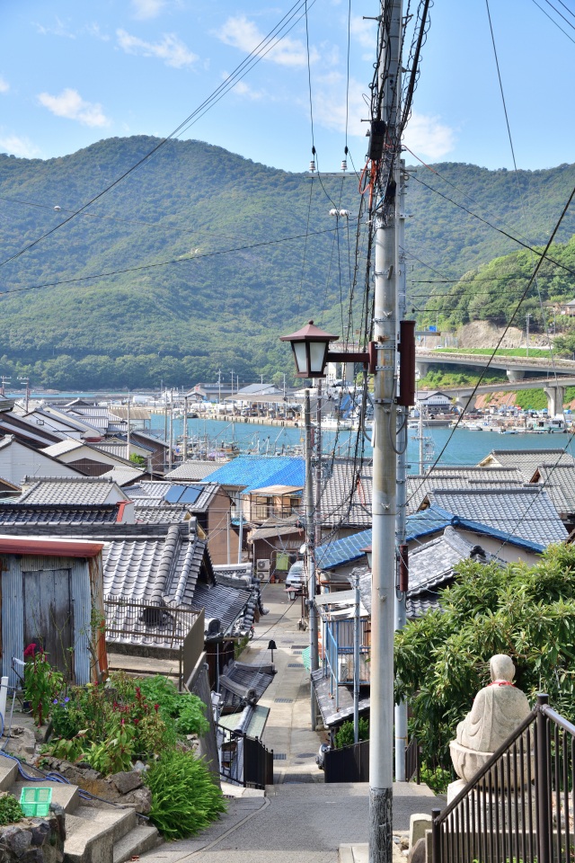 室津の町並み-5