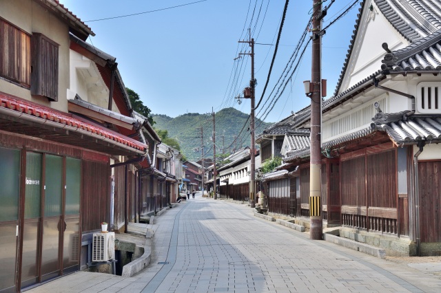 坂越の街並み-1