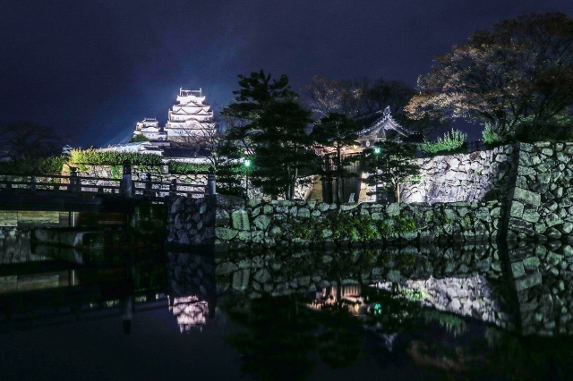 姫路城ライトアップ