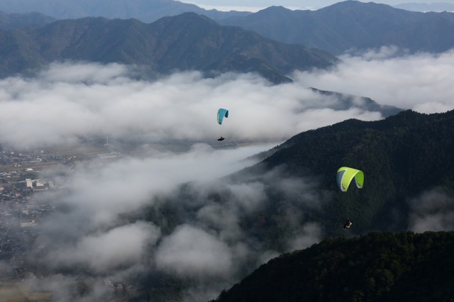 丹波　パラグライダー