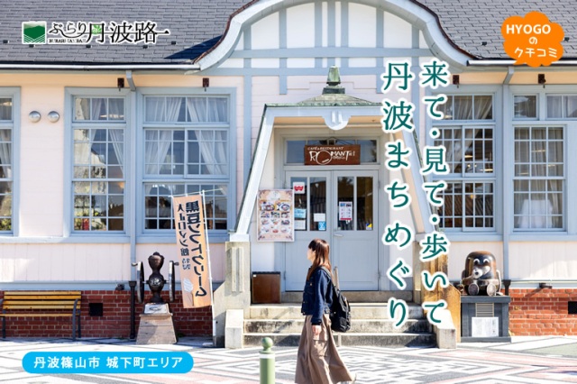 来て・見て・歩いて　丹波まちめぐり「丹波篠山市 城下町エリア」【ぶらり丹波路】