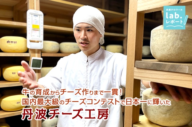 国内最大級のチーズコンテストで日本一に輝いた「丹波チーズ工房」 牛の育成からチーズ作りまで一貫!-兵庫テロワール旅-