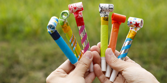 4. 吹き戻しづくり体験