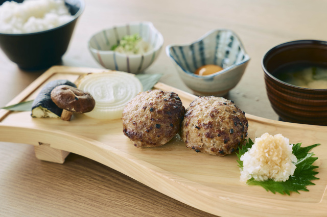 淡路牛焙りハンバーグ定食