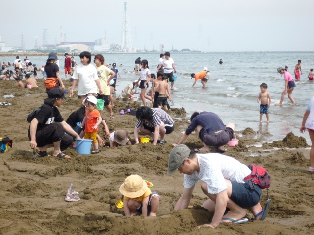 的形潮干狩場・海水浴場