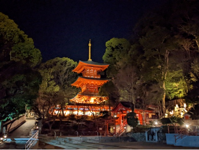 観光タクシーで行く源平合戦ゆかりの古刹 須磨寺夜間特別拝観ツアー