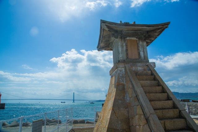 旧波門崎燈籠堂