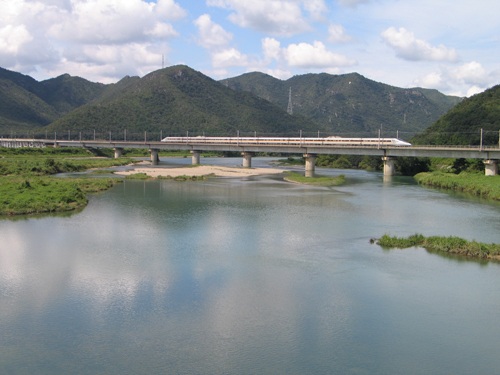 高雄橋からの風景
