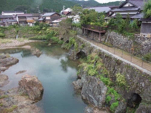 口銀谷の町並み