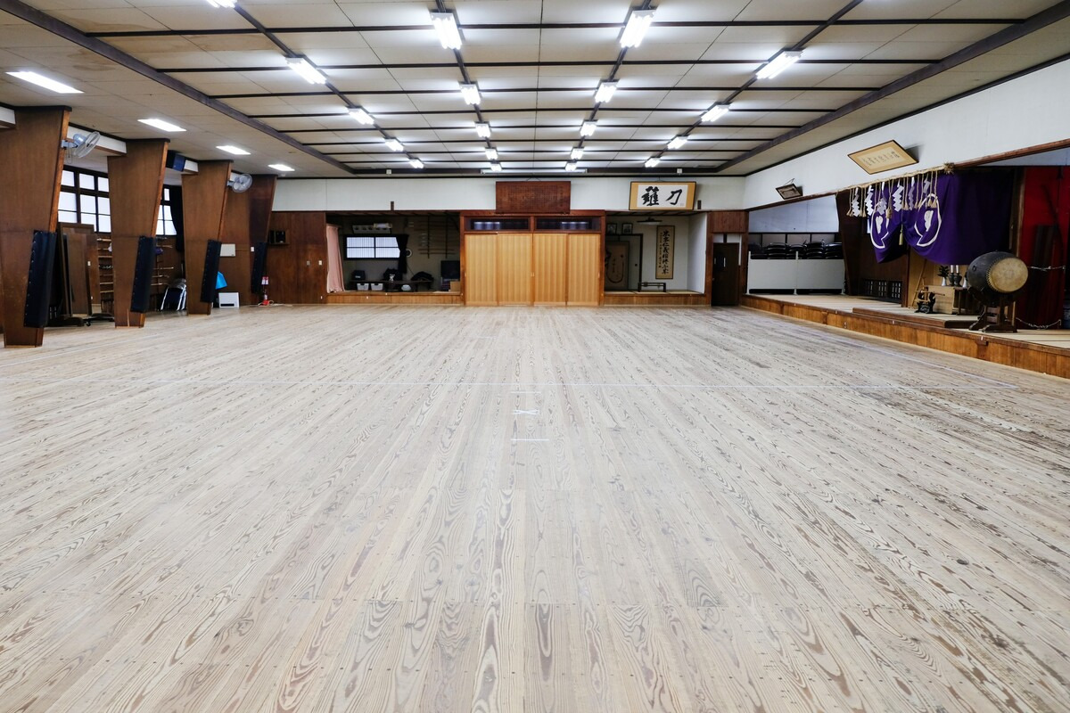 修武館内部
