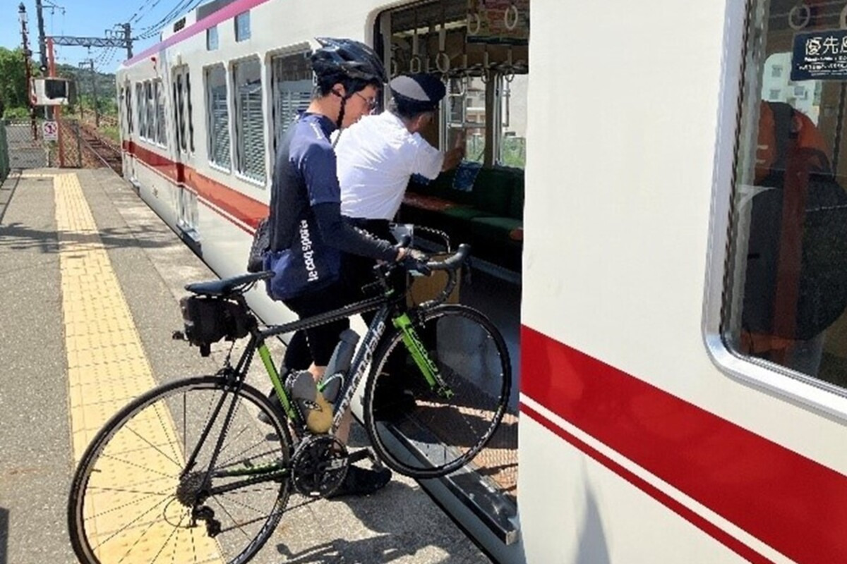 サイクルトレイン 乗車